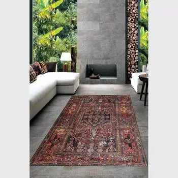 Mosimoso Home H618 Ковер с точечной подошвой и цифровой печатью