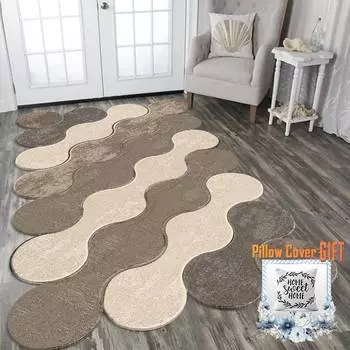 Mosimoso Home H656 Ковер с кожаной подошвой и цифровой печатью