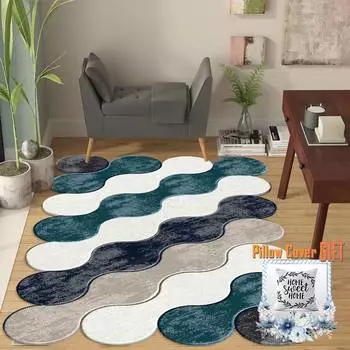 Mosimoso Home H657 Ковер с кожаной подошвой и цифровой печатью