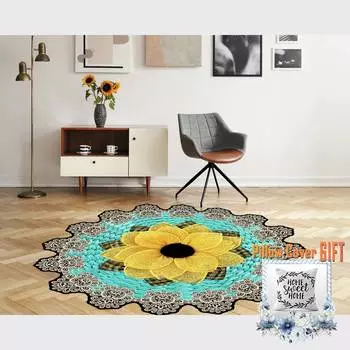 Mosimoso Home H664 Ковер с кожаной подошвой и цифровой печатью