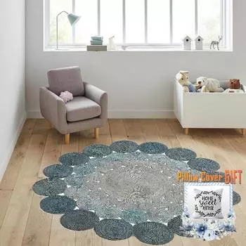 Mosimoso Home H675 Ковер с кожаной подошвой и цифровой печатью