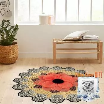 Mosimoso Home H678 Ковер с кожаной подошвой и цифровой печатью