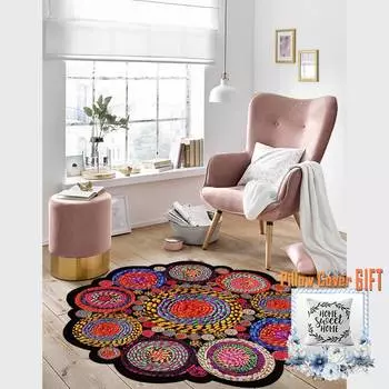 Mosimoso Home H679 Ковер с кожаной подошвой и цифровой печатью