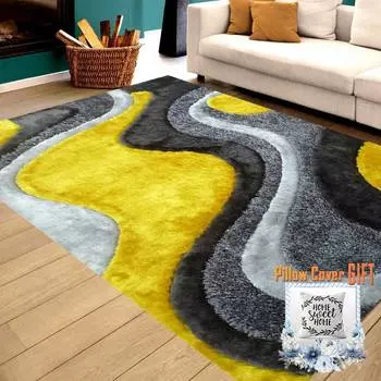 Mosimoso Home H682 Ковер с точечной подошвой и цифровой печатью