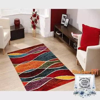 Mosimoso Home H686 Ковер с точечной подошвой и цифровой печатью