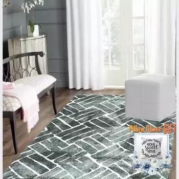 Mosimoso Home H702 Ковер с точечной подошвой и цифровой печатью