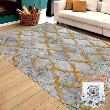 Mosimoso Home H792 Ковер с точечной подошвой и цифровой печатью