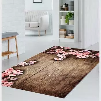 Mosimoso Home H853 Ковер с точечной подошвой и цифровой печатью