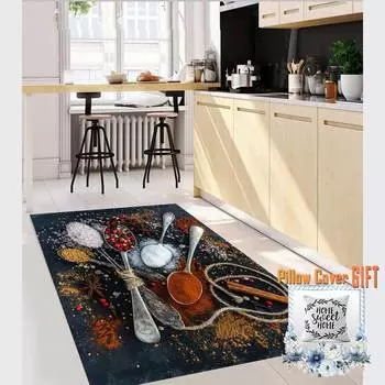 Mosimoso Home H873 Ковер с точечной подошвой и цифровой печатью