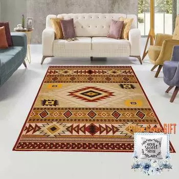 Mosimoso Home H897 Ковер с точечной подошвой и цифровой печатью