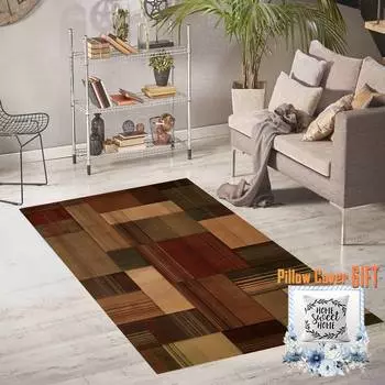 Mosimoso Home H907 Ковер с точечной подошвой и цифровой печатью