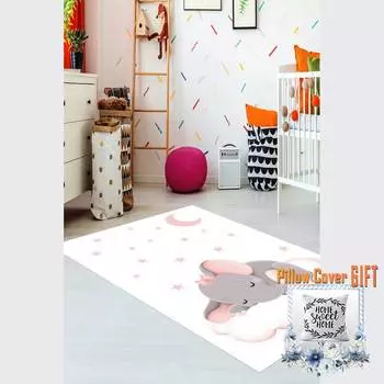 Mosimoso Home H919 Ковер с точечной подошвой и цифровой печатью