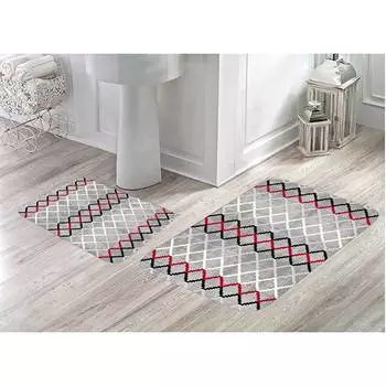 Mosimoso Home MB001 Коврик для ванной с принтом, 2 шт.