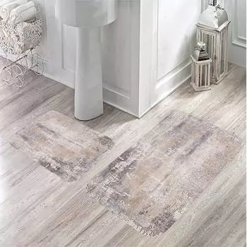 Mosimoso Home MB026 Коврик для ванной с принтом, 2 шт.