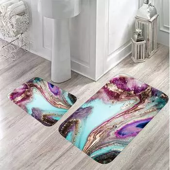 Mosimoso Home MB030 Коврик для ванной с принтом, 2 шт.