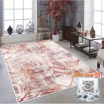 Mosimoso Home MC020 Ковер с принтом на подошве в горошек