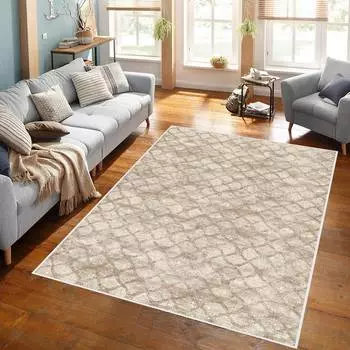 Mosimoso Home MC031 Ковер с принтом на подошве в горошек