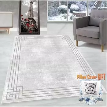 Mosimoso Home MC037 Ковер с принтом на подошве в горошек