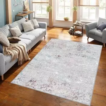 Mosimoso Home MC040 Ковер с принтом на подошве в горошек