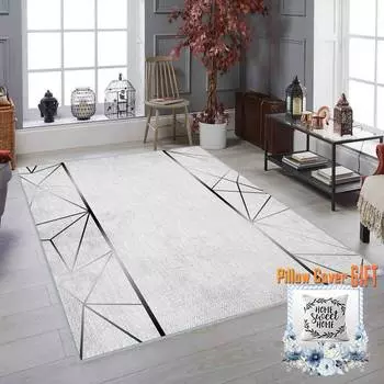 Mosimoso Home MC063 Ковер с принтом на подошве в горошек