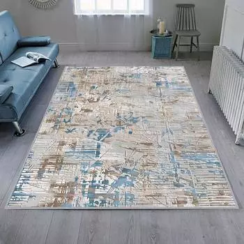 Mosimoso Home MC076 Ковер с принтом на подошве в горошек