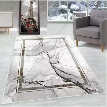 Mosimoso Home MC080 Ковер с принтом на подошве в горошек