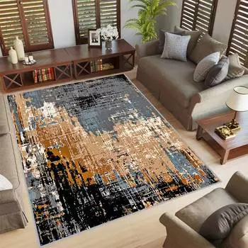 Mosimoso Home MC090 Ковер с принтом на подошве в горошек