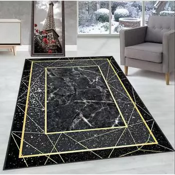 Mosimoso Home MC091 Ковер с принтом на подошве в горошек