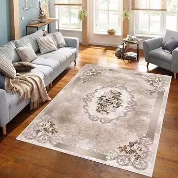 Mosimoso Home MC115 Ковер с точечной подошвой и цифровой печатью