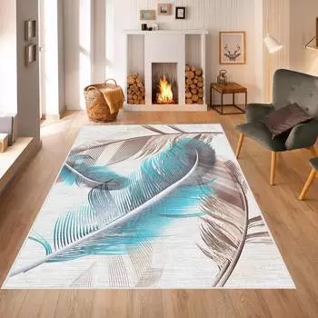 Mosimoso Home MC124 Ковер с принтом на подошве в горошек