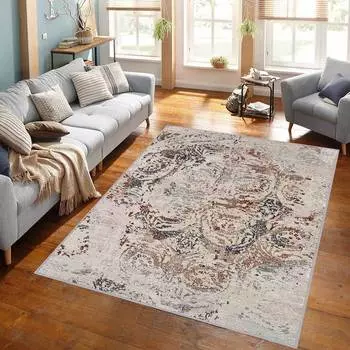 Mosimoso Home MC129 Ковер с принтом на подошве в горошек