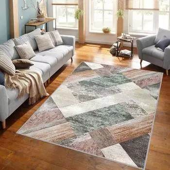 Mosimoso Home MC136 Ковер с точечной подошвой и цифровой печатью