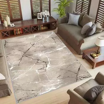 Mosimoso Home MC147 Ковер с принтом на подошве в горошек