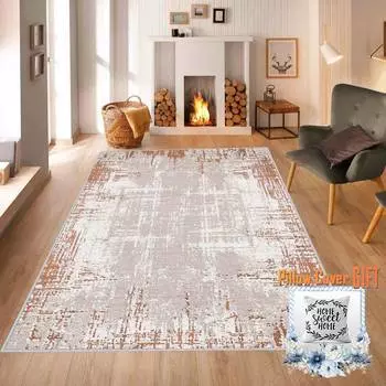 Mosimoso Home MC181 Ковер с принтом на подошве в горошек