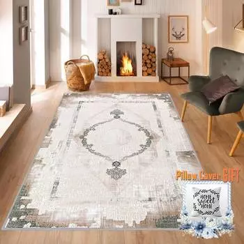 Mosimoso Home MC201 Ковер с принтом на подошве в горошек