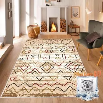 Mosimoso Home MC202 Ковер с принтом на подошве в горошек