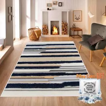 Mosimoso Home MC206 Ковер с принтом на подошве в горошек