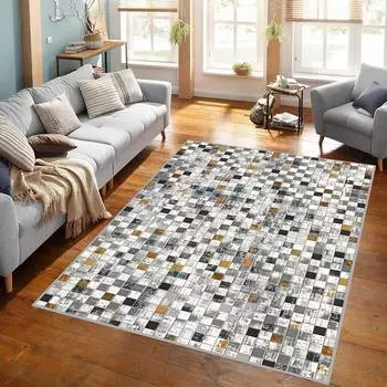 Mosimoso Home MC237 Ковер с принтом на подошве в горошек