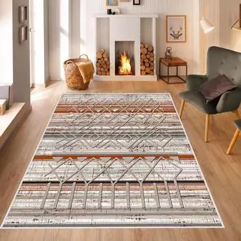 Mosimoso Home MC242 Ковер с принтом на подошве в горошек