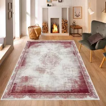 Mosimoso Home MC245 Ковер с принтом на подошве в горошек