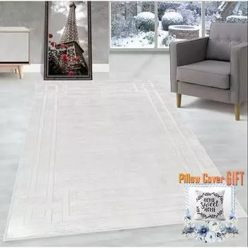 Mosimoso Home MC249 Ковер с принтом на подошве в горошек