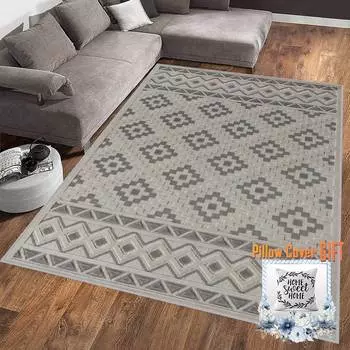 Mosimoso Home MC266 Ковер с принтом на подошве в горошек