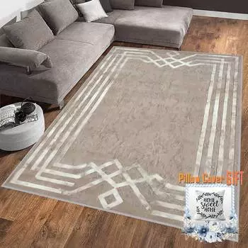 Mosimoso Home MC272 Ковер с принтом на подошве в горошек