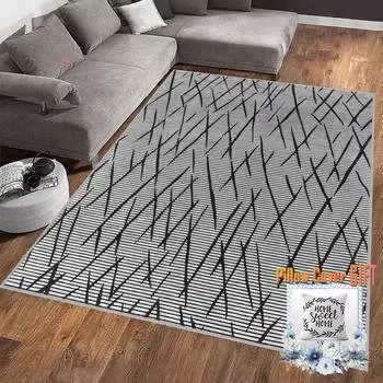 Mosimoso Home MC273 Ковер с принтом на подошве в горошек