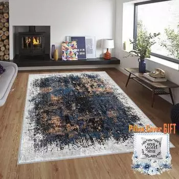 Mosimoso Home MC281 Ковер с принтом на подошве в горошек