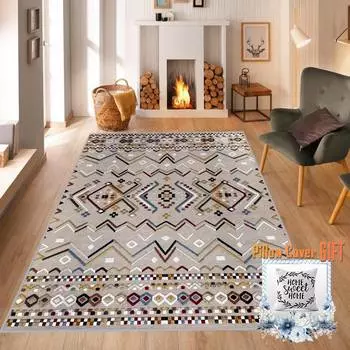 Mosimoso Home MC286 Ковер с точечной подошвой и цифровой печатью