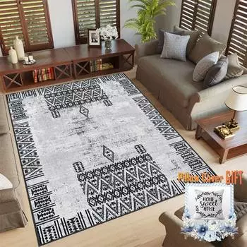 Mosimoso Home MC306 Ковер с принтом на подошве в горошек