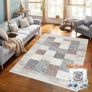 Mosimoso Home MC326 Ковер с точечной подошвой и цифровой печатью