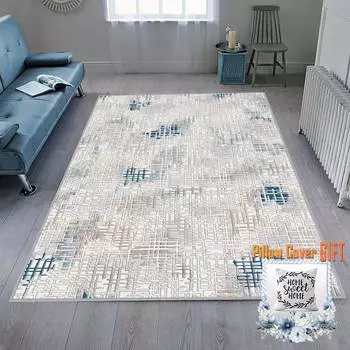 Mosimoso Home MC341 Ковер с принтом на подошве в горошек