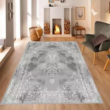 Mosimoso Home MC347 Ковер с точечной подошвой и цифровой печатью